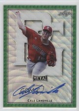 2020 Leaf Perfect Game All-American Classic Metal 2/4 Cale Lansville Auto nd3