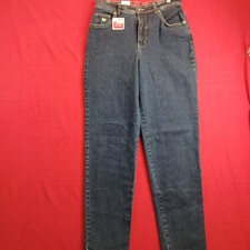 Gloria Vanderbilt Women's Amanda Classic High Rise Tapered Jeans BlUE SZ6X31.5