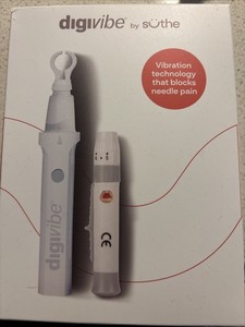 Digivibe Painless Lancing/Injections Kit, Needle Pain Blocker for Diabetes, Etc.