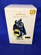 2006 Hallmark Ornament Keepsake THE BATMAN BAT SIGNAL DC Comics Lights Up