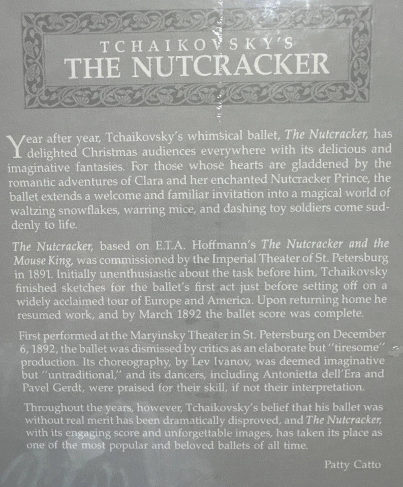 New Vtg Tchaikovsky’s The Nutcracker Jigsaw Puzzle 500 Pc Springbok w/Ornament - Image 3 of 4