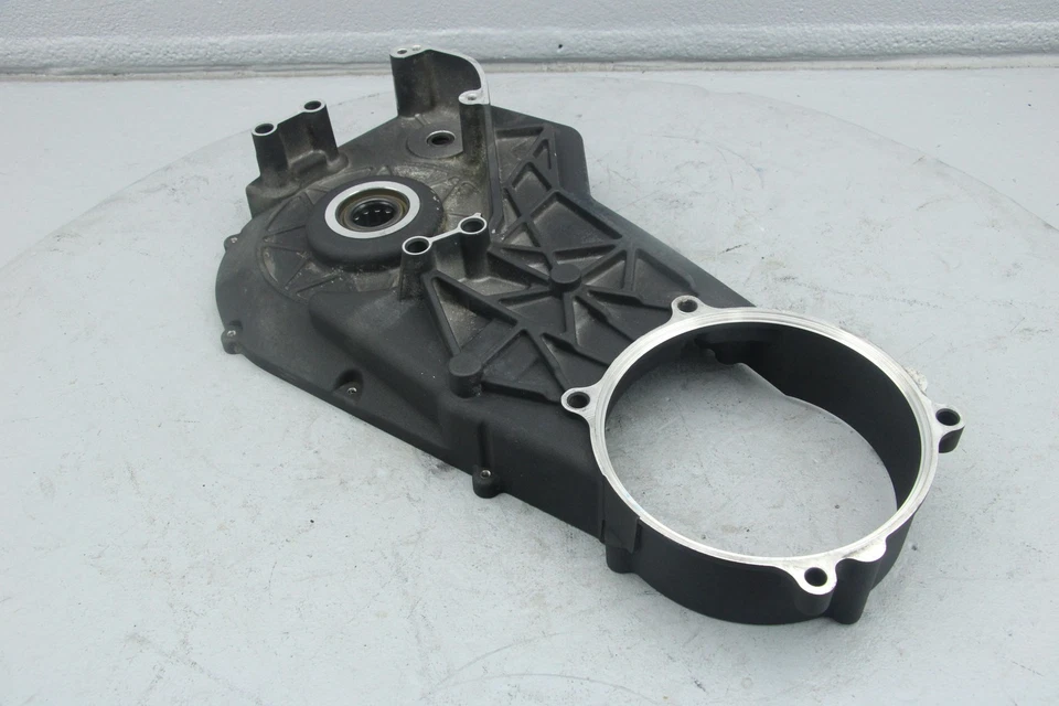 Harley Softail 2006 embrague primario interior carcasa arrugada negro #4070 Foto 3 de 4