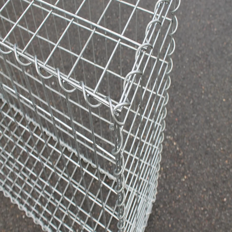 Gabionen Steinkorb Drahtkorb Zaun Steingabione Sichtschutz Wand Mauer Säule 30cm - Bild 4 von 4