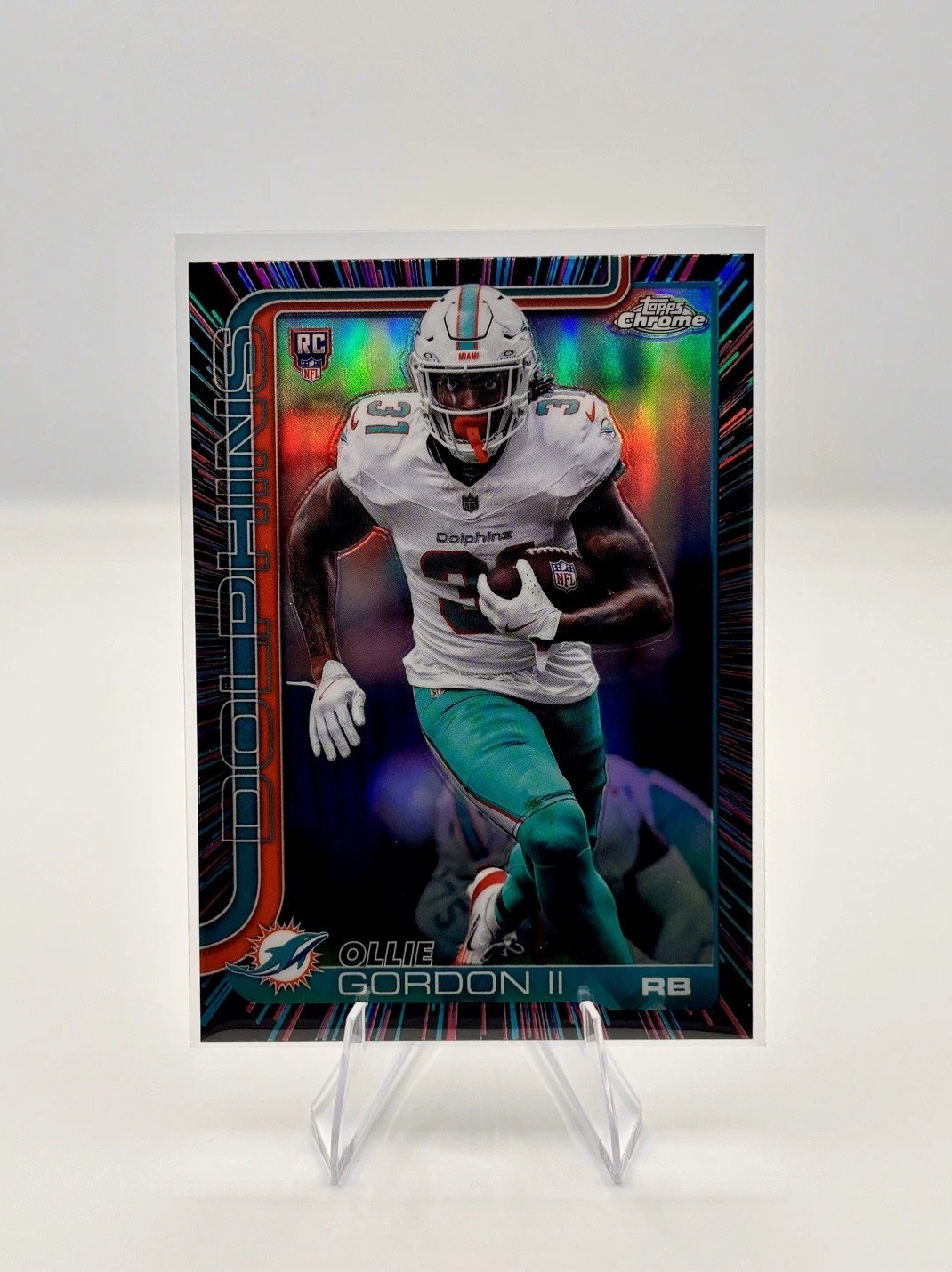Ollie Gordon Topps Chrome #327 Neon Pulse