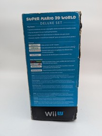 Nintendo Wii U 32 GB Super Mario 3D World Handheld Console System In Box TESTED