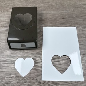 Stampin’up! スタンピンアップ ハート Heart Punch Stampin Up | eBay