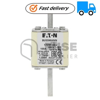 1PC New     170M3062 100A, 690V High Speed Fuse-link Fast Shipment *uq