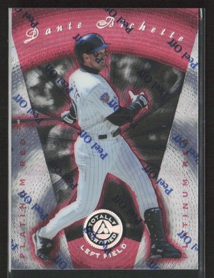 Dante Bichette 1997 Pinnacle Totally Certified #36 /3999 Colorado Rockies