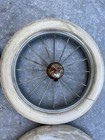 4 RUOTA 290 X 38 CARROZZINA PASSEGGINO AUTO PEDALI GIORDANI ANNI 60 70