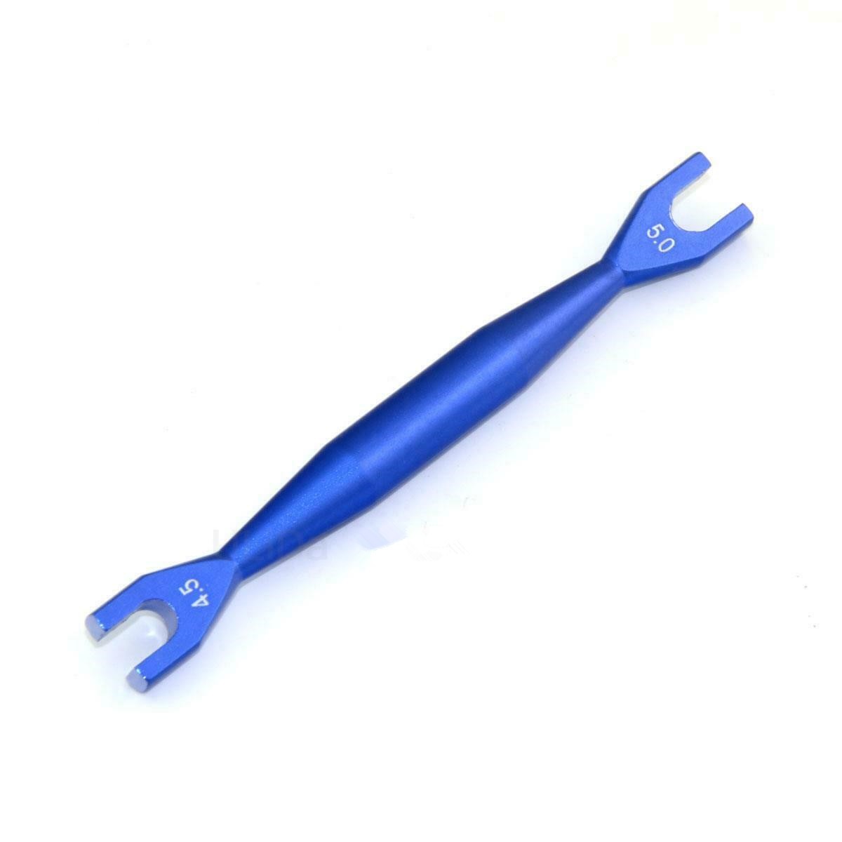 4.5-5.0mm  Wrench Tools Double Open End Spanner For 1/8 1/10 RC Car Replace Part