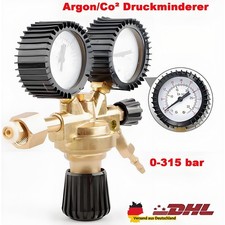 Druckminderer 200 bar Gasflaschen Druckregler für Argon CO2