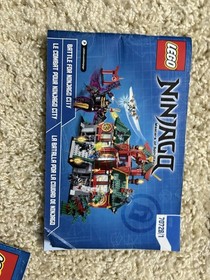 LEGO Ninjago Battle for Ninjago City 70728 98% Complete (READ DESCRIPTION)