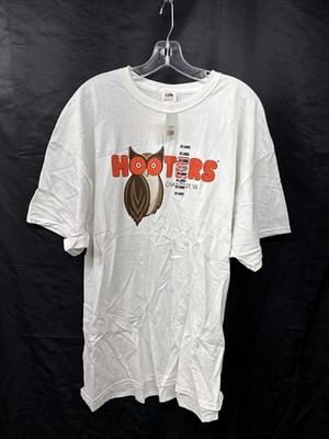 Vintage Hooters Chantilly, VA New With Tags 2XL Makes You Happy H6