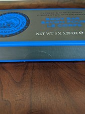 Crabtree Evelyn Men's Indian Sandalwood Collection Body Bar Soap X3 New In Box