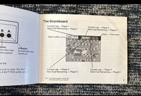 Ivan Stewart's Super Off Road Nintendo NES 1992 con manual