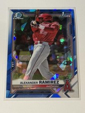2021 Bowman Draft Sapphire BP-145 Alexander Ramirez Prospects