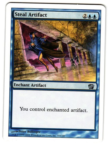 cards that steal cards mtg Artifact [Seventh Edition] MTG Best Commander Theft staple