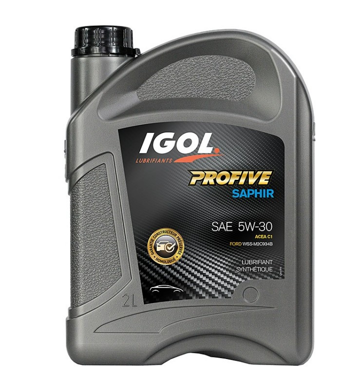 Huile moteur IGOL SAPHIR 5W30 5 Litres conforme à la norme STJR.03.5005