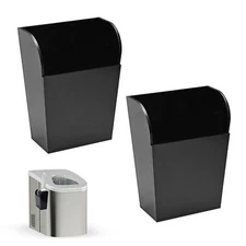2 Pack Black Ice Scoop Holder Counter Top Ice Makers and Machines