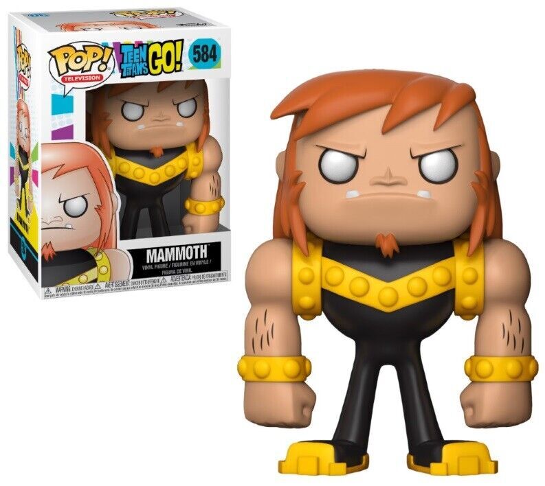 TEEN TITANS GO Figura MAMMOTH N. 584 "POP" FUNKO
