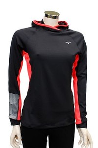 felpa donna mizuno nera