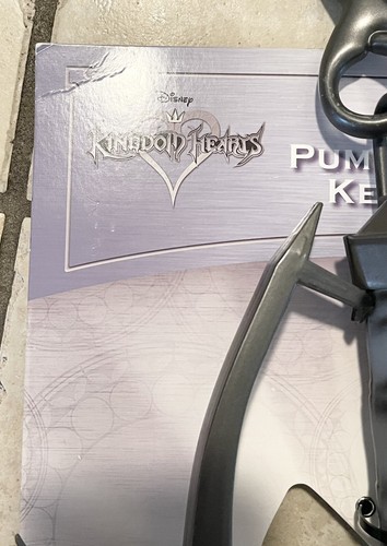 Disney Kingdom Hearts Pumpkinhead Keyblade Cosplay Plastic 35" Authentic RARE - Picture 6 of 17