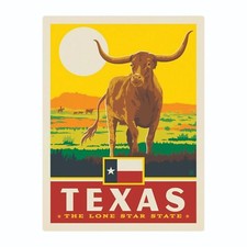 Texas The Lone Star State Sticker Decal Bumper Sticker