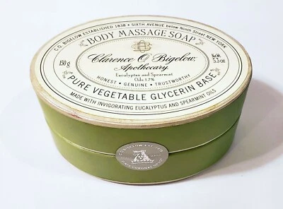 C.O. Bigelow Apothecary Body Massage Soap Eucalyptus Spearmint Oils 5.75 oz Bar - Image 1 of 3