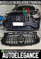 Kühlergrill für Mercedes Gla H247 AMG Gitter Vorne AMG Panamericana Satin