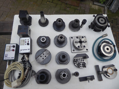 Erodiermaschine  Zubehör System 3R umfangreicher Posten s.g. Zustand TOPPi