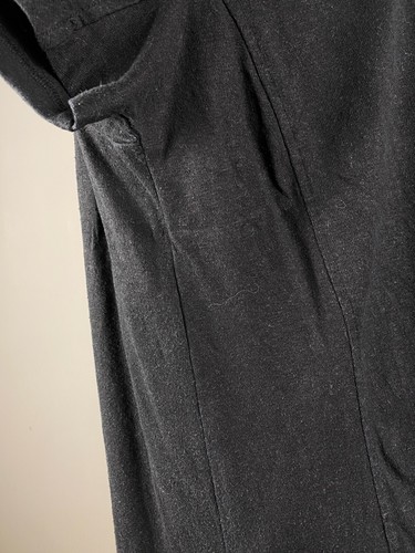 OSKA Womens Tunic Short Sleeve Pullover Hemp Cotton Black Size 5 - Picture 10 of 17
