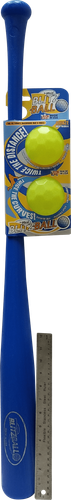 Mazza in plastica e due palline combinate - Foto 2 di 7