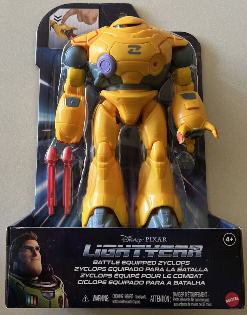 NEW 2022 Disney Pixar LIGHTYEAR Battle Equipped Zyclops VHTF | eBay