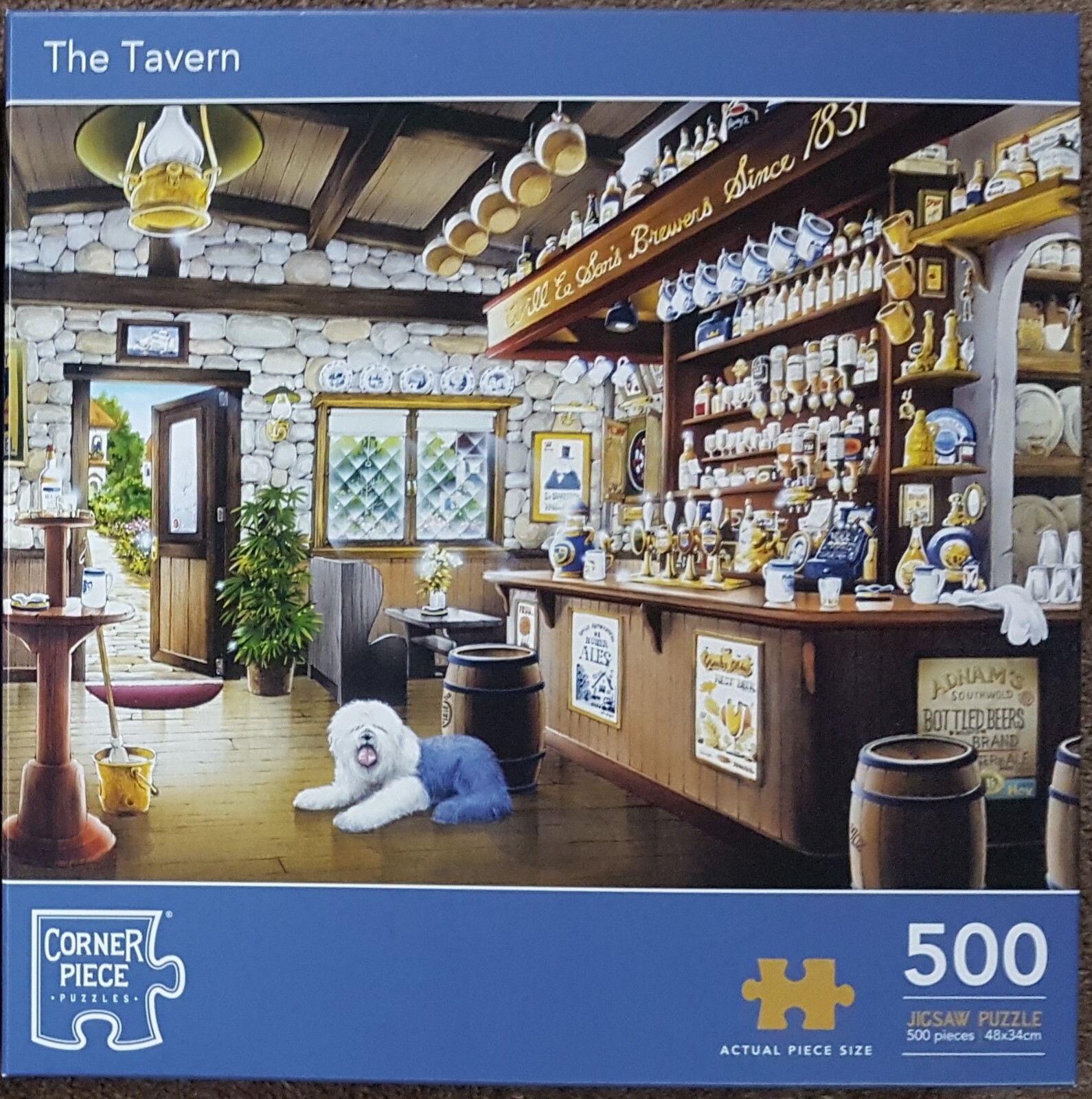 Corner Piece Jigsaws, assorted. 500 and 1000 Pieces, only done once! eBay