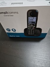 Image of Amplicomms BIGTEL 1500 Cordless Big Button Phone For Elderly - Loud Phones