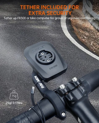 RAVEMEN FR300 per Garmin Wahoo Bike Luce Anteriore Bicicletta Ricaricabile Au...