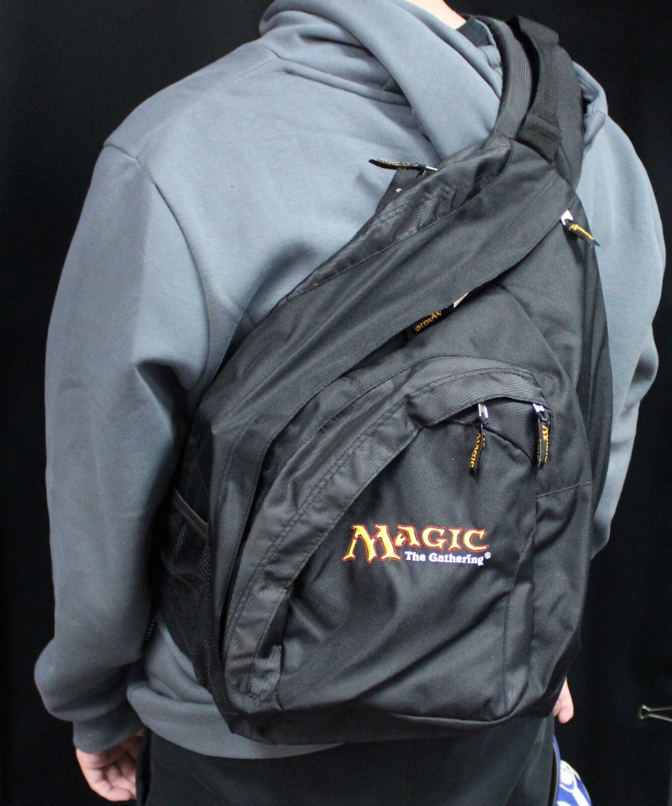 Magic the Gathering MTG embroidered tournament sling bag shoulder backpack