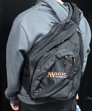 Magic the Gathering MTG embroidered tournament sling bag shoulder backpack