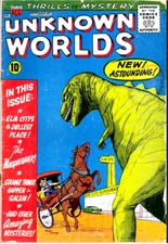 UNKNOWN WORLDS 57 Unique Issue Collection In CBR Format On USB Flash Drive