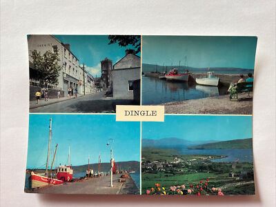 Vintage Dingle Postkarte