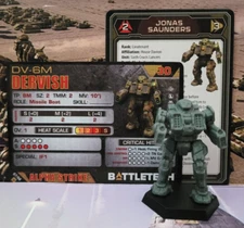 Battletech Dervish Mech Pursuit Lance Inner Sphere Miniature