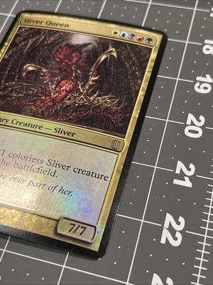 MTG　スリヴァーの女王/Sliver Queen　英語版FOIL　大判カード EX]スリヴァーの女王/Sliver Queen《英語》【STH】