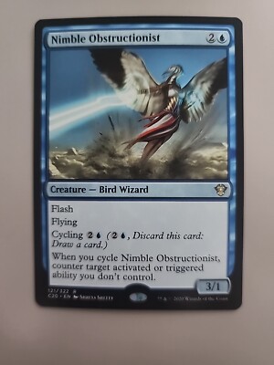 MTG Nimble Obstructionist Commander 2020 121/322 Regular Rare