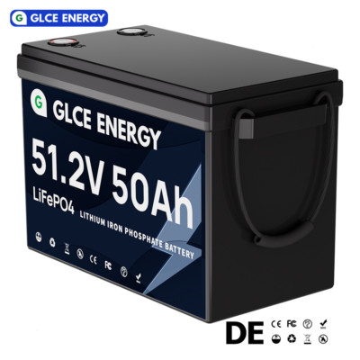 48V 50Ah Lifepo4 Lithium Battery Solar BMS Boat Golf Cart VAN RV Camper