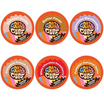 Variety Pack of Coffee, Tea, and Hot Chocolate,No Duplicates, 50/72 Count