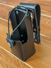 Kenwood™ TK-5220/5320 47L Leather Case/swivel B/L D-rings Caseguys