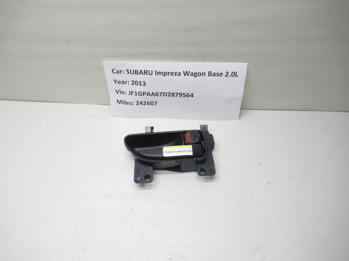 2012-2016 Subaru Impreza Right Front Interior Door Handle