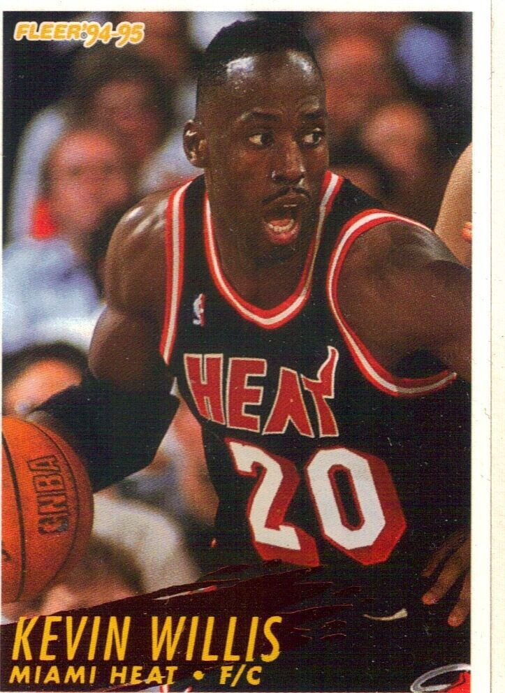 M) 1994-95 Fleer Basketball Trading Card - Kevin Willis #315
