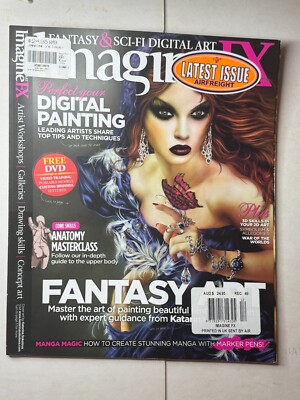 ImagineFX Magazine December 2008 - Fantasy Art, Magic Manga, Anatomy Masterclass