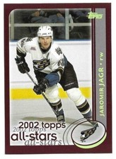 JAROMIR JAGR 2002-03 TOPPS GOLD FACT SET ALL STAR CARD NEAR MINT CONDITION